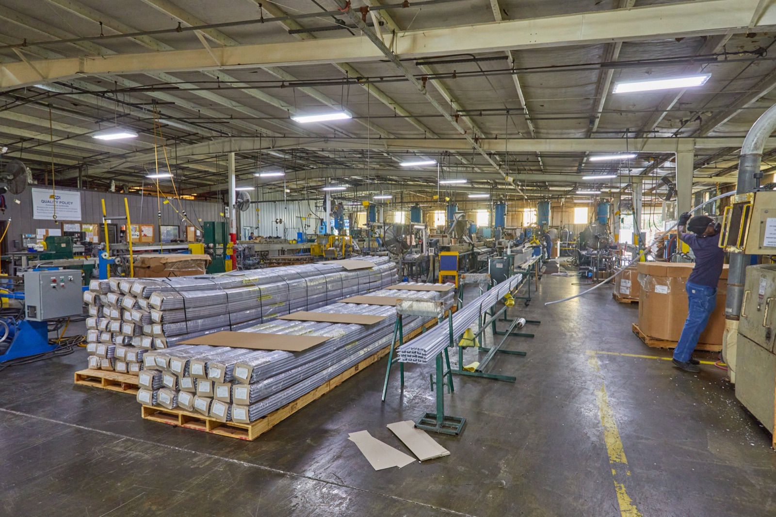 Custom Profiles extrusion line in Fitzgerald, Georgia