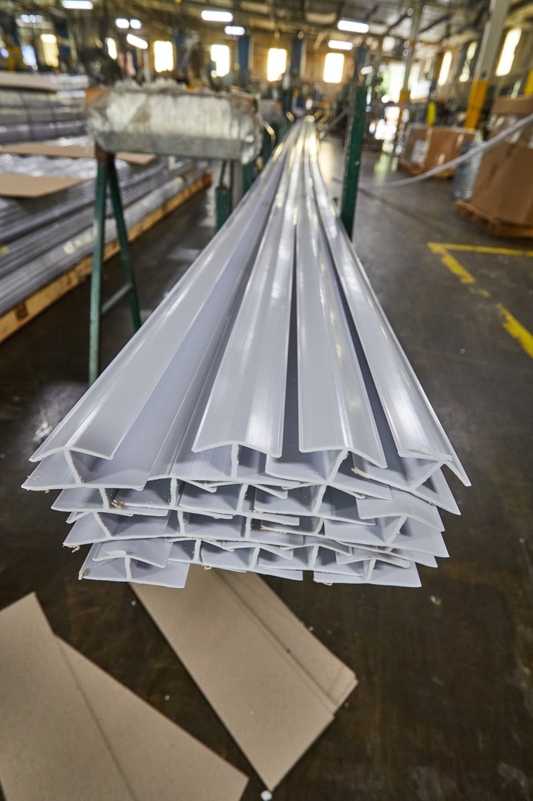 Finished custom extruded profiles for window & door